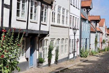 Fototapeta na wymiar historisches Flensburg
