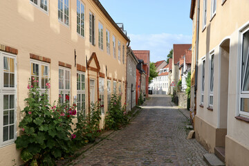 Fototapeta na wymiar historisches Flensburg