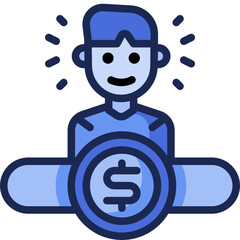 leader Two Tone icon
