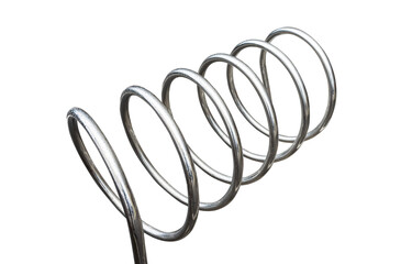 bicycle parking spiral isolated