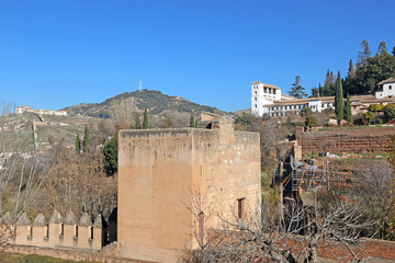 	
Palace of the Alhambra in Granada, Spain	