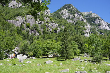 Landscape  Italy Val Masino