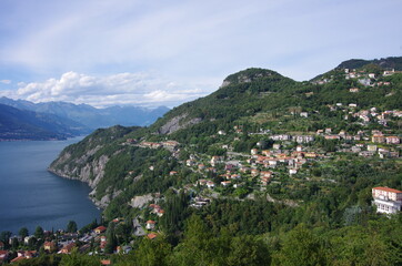 Fototapeta premium Landscape Lake Como