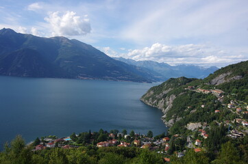 Fototapeta na wymiar Landscape Lake Como