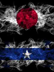 Smoke flags of Japan, Japanese and Gambier Islands