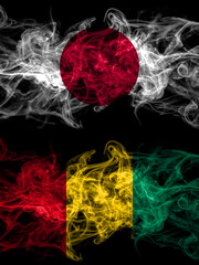 Smoke flags of Japan, Japanese and Guinea