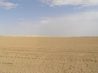 Fototapeta na wymiar Sahara desert in Tunesia 
