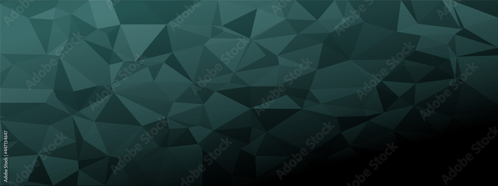 Wall mural low poly abstract modern background. delicate colors chaotic triangles variable size and rotation. m