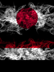 Smoke flags of Japan, Japanese and Yemen, Yemeni