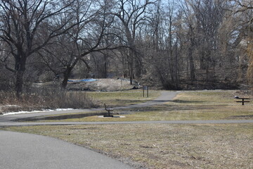 Lake McCarrons in Very Early Spring