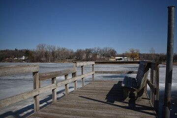 Lake McCarrons in Very Early Spring