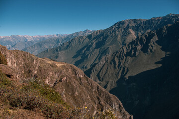 Mountains in the Colca Valley, Souther Peru
