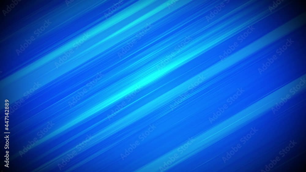 Poster blue abstract news style motion loop animation with lines and lens flares. abstract blue growing bri