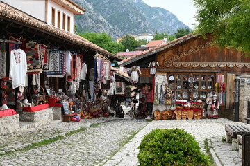 Alter Basar in Kruje / Kruja in Albanien