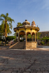 plaza at mexican town 