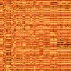 Seamless funky graphic pattern motif of chaotic and psychedelic noise. High quality illustration. Glitchy messy technical failure like design. Dynamic linear optical illusion print for surface print.