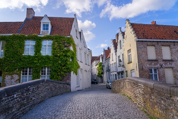 Fototapeta na wymiar Beautiful medieval town of Bruges