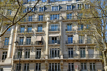 Paris; France - march 31 2019 : the Kleber avenue