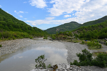 Landschaft in Albanien