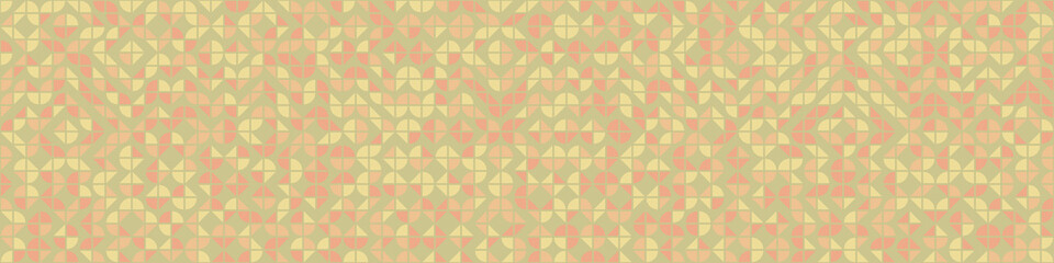 Abstract Geometric Pattern generative computational art illustration