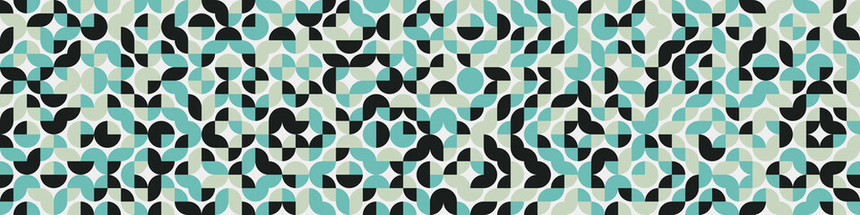 Abstract Geometric Pattern generative computational art illustration