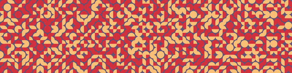 Abstract Geometric Pattern generative computational art illustration
