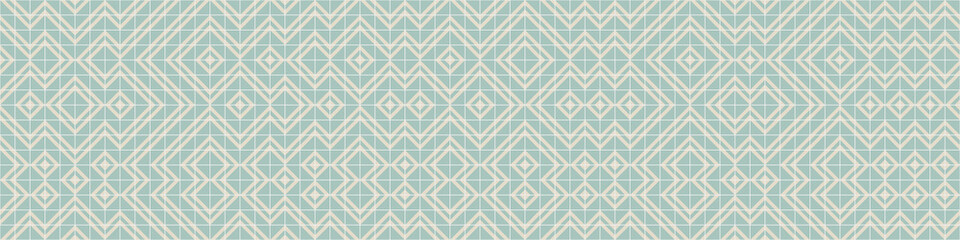 Fototapeta premium Abstract Geometric Pattern generative computational art illustration