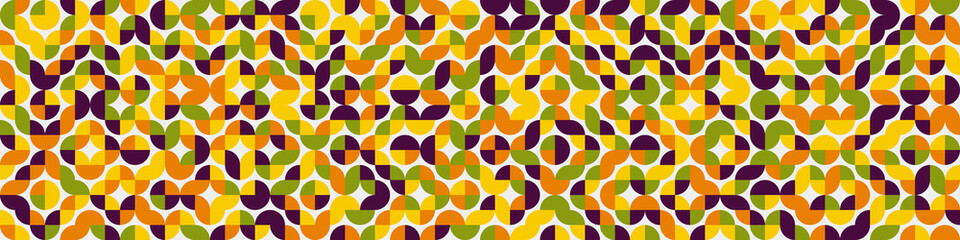 Abstract Geometric Pattern generative computational art illustration