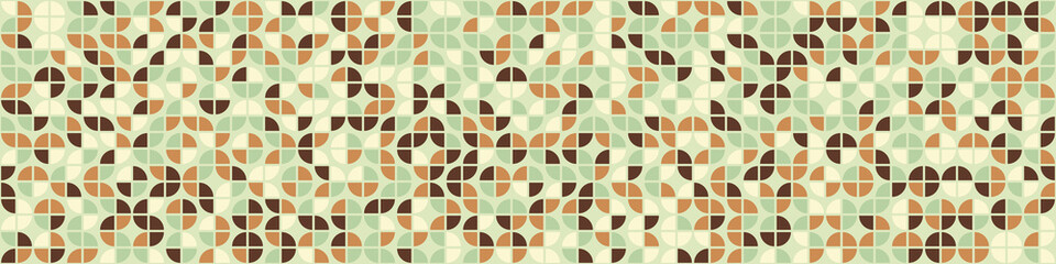 Abstract Geometric Pattern generative computational art illustration