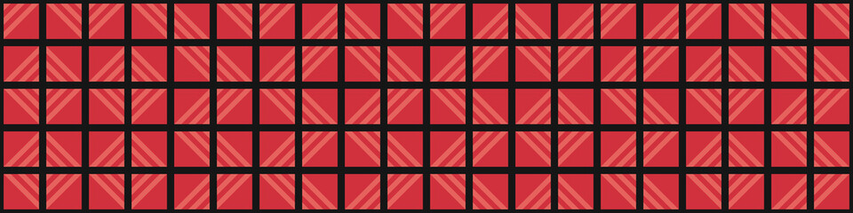 Fototapeta premium Abstract Geometric Pattern generative computational art illustration