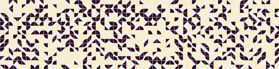 Abstract Geometric Pattern generative computational art illustration