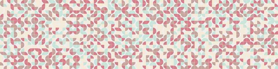 Abstract Geometric Pattern generative computational art illustration