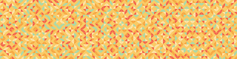 Abstract Geometric Pattern generative computational art illustration