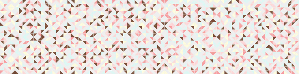 Abstract Geometric Pattern generative computational art illustration