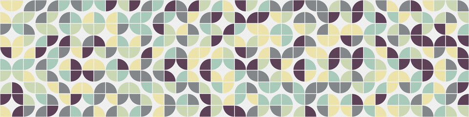 Abstract Geometric Pattern generative computational art illustration