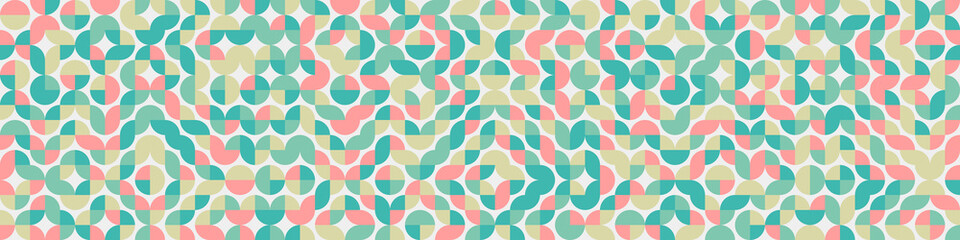 Abstract Geometric Pattern generative computational art illustration
