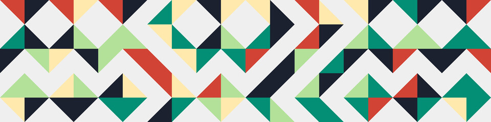 Obraz premium Abstract Geometric Pattern generative computational art illustration