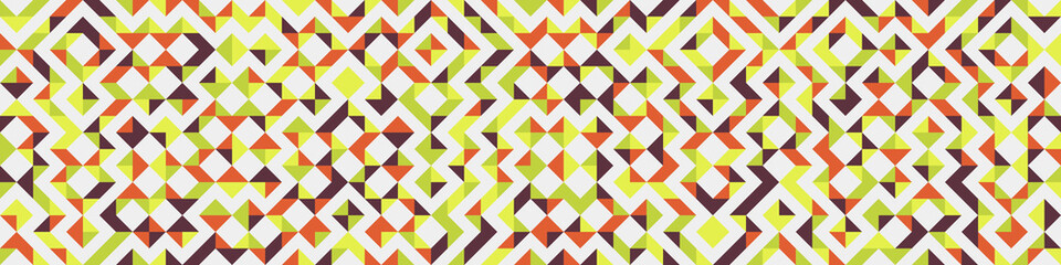 Abstract Geometric Pattern generative computational art illustration