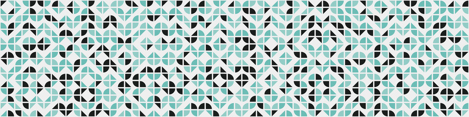 Abstract Geometric Pattern generative computational art illustration