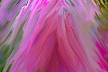 Fiery flower, the red flower of passion, abstract background