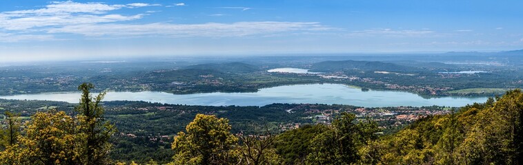 lago Varese 01 - panoramica dal Campo dei Fiori del lago