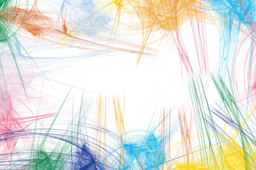 カラフルな水彩画の背景