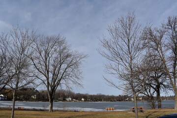 Lake Josephine in Very Early Spring