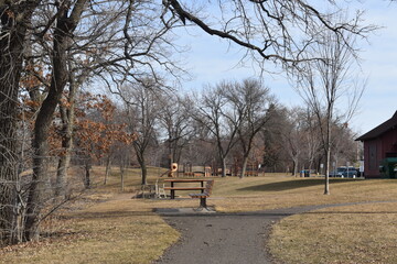 Lake Josephine in Very Early Spring