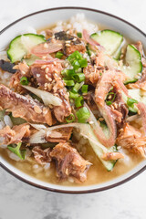 夏の味覚　冷や汁