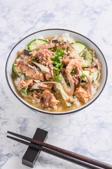 夏の味覚　冷や汁