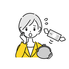 支払い　ビジネスウーマン