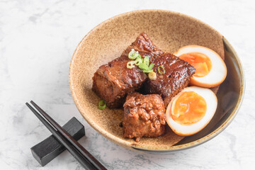 煮豚と煮卵