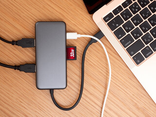 PCイメージ　USBハブ