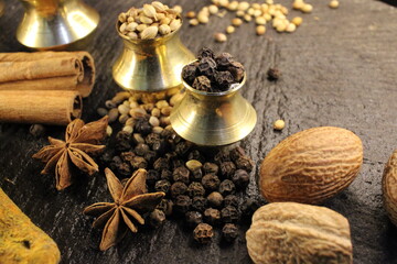background, brown, food, healthy, ingredient, spices, spices and herbs, spices background, spices...